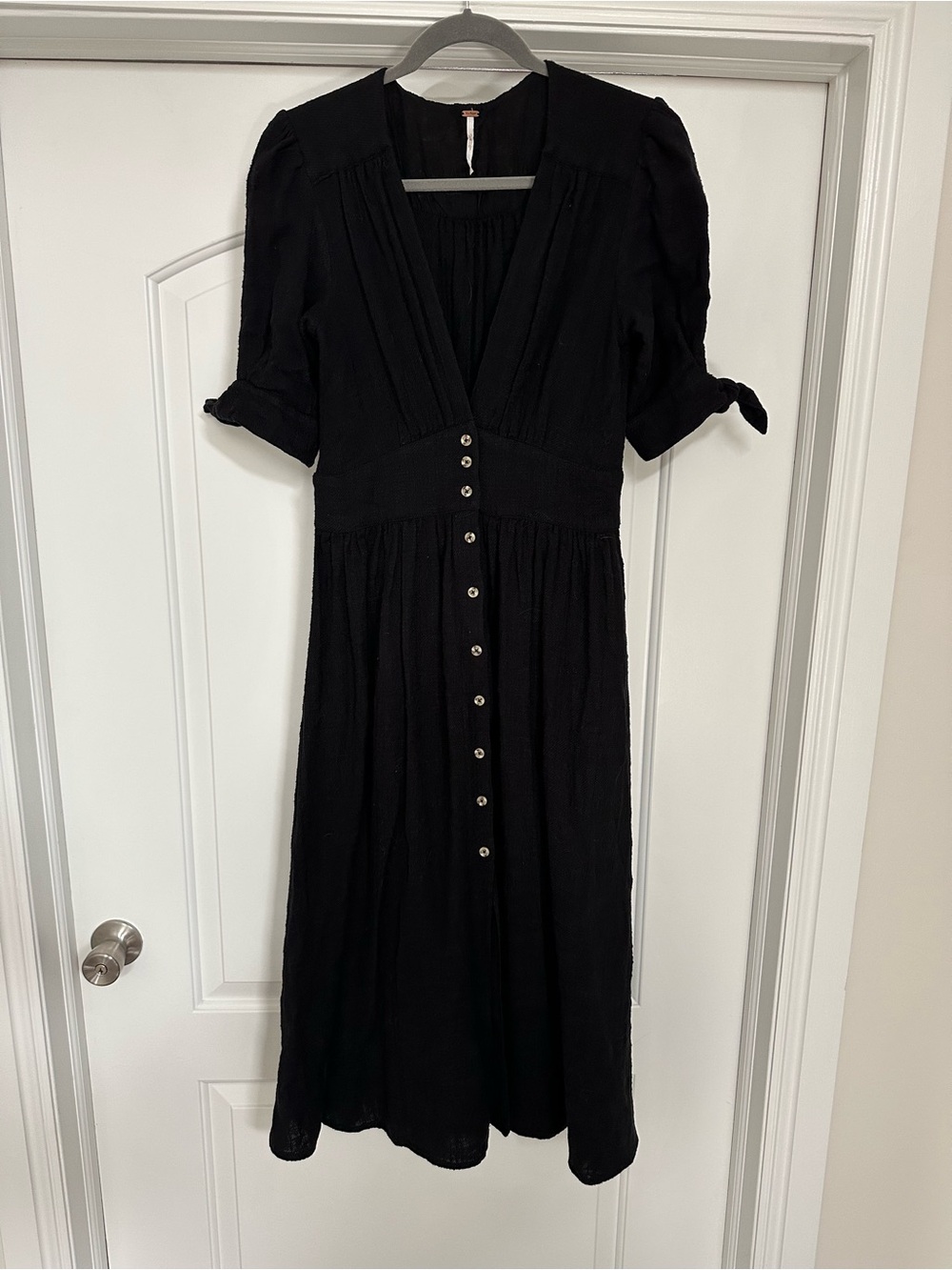 Free People Button Down Maxi Dress